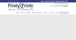 Desktop Screenshot of printylawfirm.com